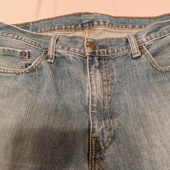 Levi's 559 Jeans Mens 36 x 34 100% Cotton Very Good Condition Medium Wash - Picture 4 of 16